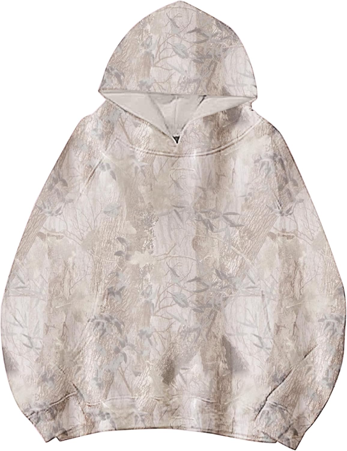 Lauweion - Sudaderas con capucha básicas de forro polar para mujer, con estampado de letras, manga larga, bolsillo canguro, hombros caídos, estilo holgado
