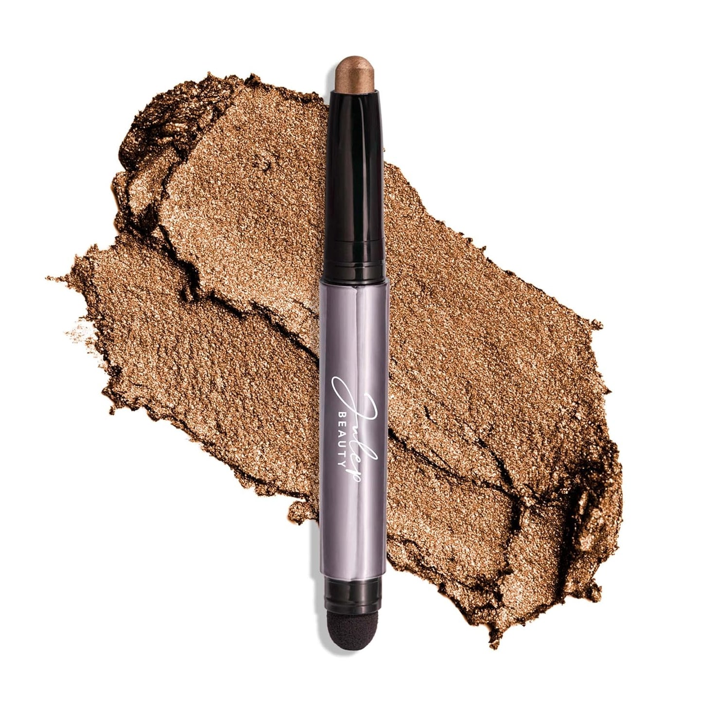 Julep Eyeshadow 101 Cream-to-Powder Waterproof Eyeshadow Stick – Rose Shimmer – Long-Lasting, Buildable, Crease-Proof, Cruelty Free, Shimmer Finish with Built-In Smudger