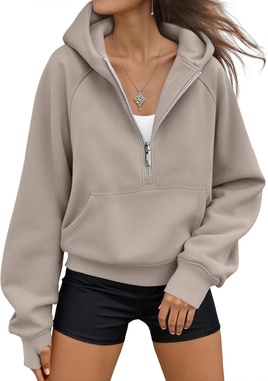 AUTOMET Sudaderas con capucha de mujer, sudaderas de forro polar para otoño, conjuntos de moda, sudaderas para hacer ejercicio, chaquetas con cremallera Y2K de invierno, sudaderas de gran tamaño, ropa