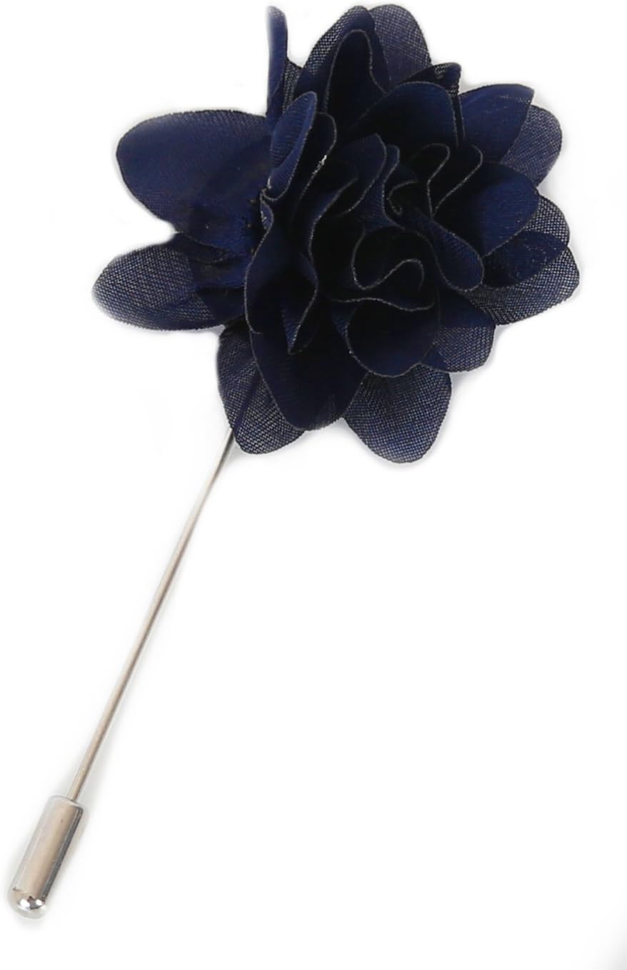 Flairs New York Esenciales del Caballero Premium Broche de Solapa de Flor Hecho a Mano