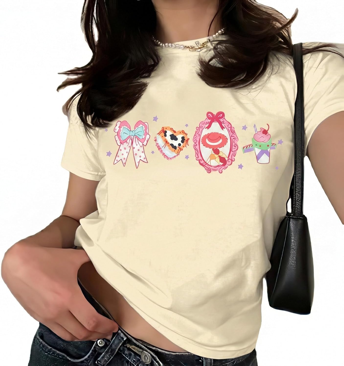 Camisas mágicas para mujer You've Got A Friend in Me Camisa Castillo Hawaiano Camiseta Linda Vacaciones Familiares Tops con Botones