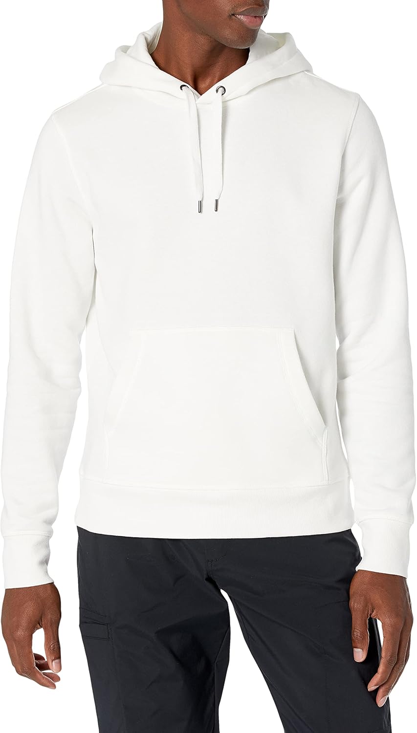 Essentials Sudadera de vellón con capucha para hombre (disponible en tallas para hombres grandes y altos)