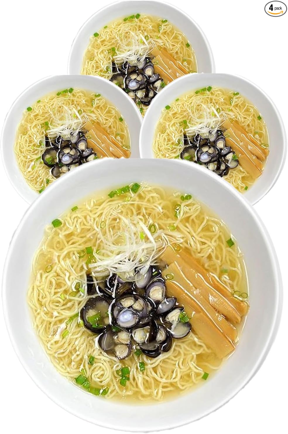 Rinsendou [Spicy Miso Ramen 4 Pack] Homemade Fresh Noodles & Soup, Stimulating, Room Temperature Storage for 30 Days, Local Specialty, Gourmet, Easy Miso Ramen, Ramen, Try It
