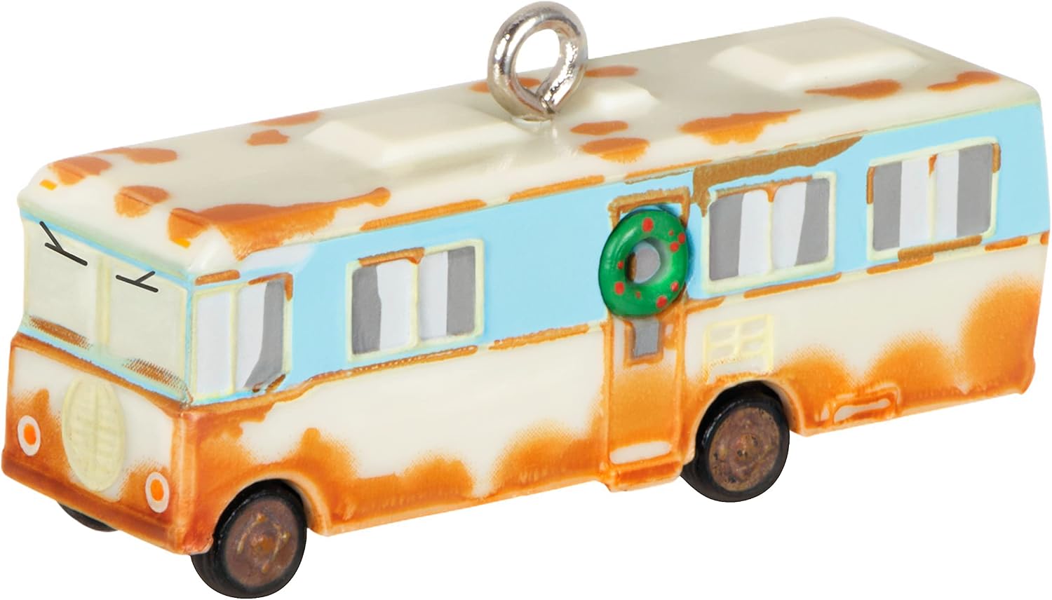 Hallmark Keepsake National Lampoon's Christmas Vacation Mini Adorno de Navidad (Sledding Clark Griswold) Adorno pequeño de 1.25 pulgadas para árbol de mesa