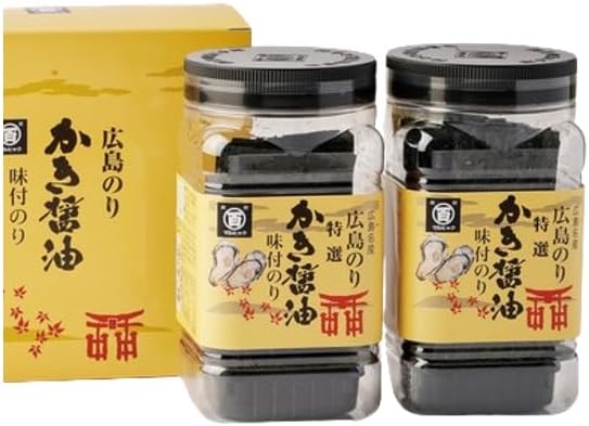 Hiroshima Seaweed Special Selected Scented Soy Sauce Flavor (Packaged) Seaweed Gift, Souvenir Insert, Thank You Return, Gift (Special - 10H)