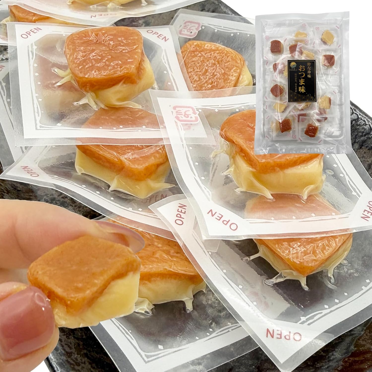 Yotoka Squid Snacks, Cheese, 3.5 oz (100 g), Produced in Hokkaido, Japan, Individual Packaging, Delicious, Grilled Squid, Cheese, Sake, Cheese, Luxury Snacks, Seafood Snacks