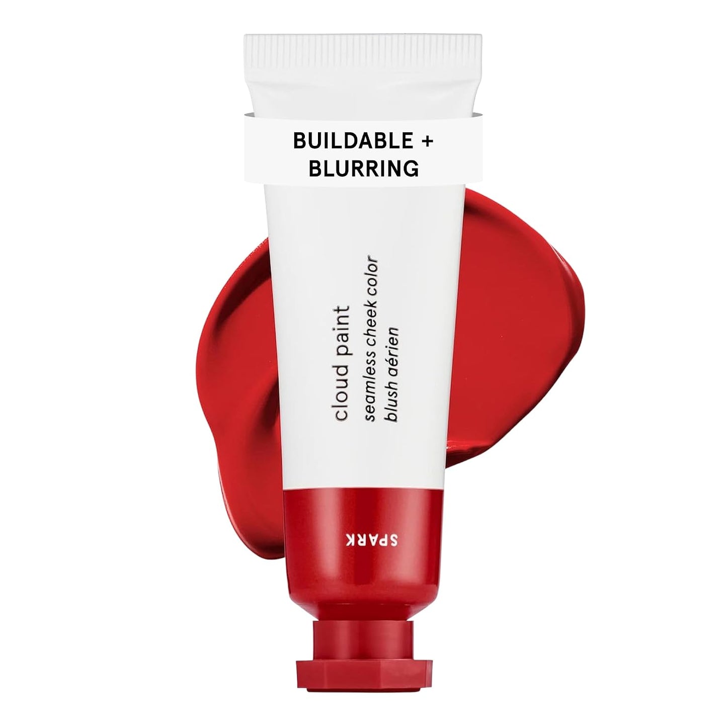 Glossier Cloud Paint, Puff Cream Blush for Cheeks - Cool Pink Gel-Cream Tint, Sheer Buildable Blendable Layerable + Collagen & Blurring Pigments - Soft-Focus Golden-Hour Glow, Lightweight