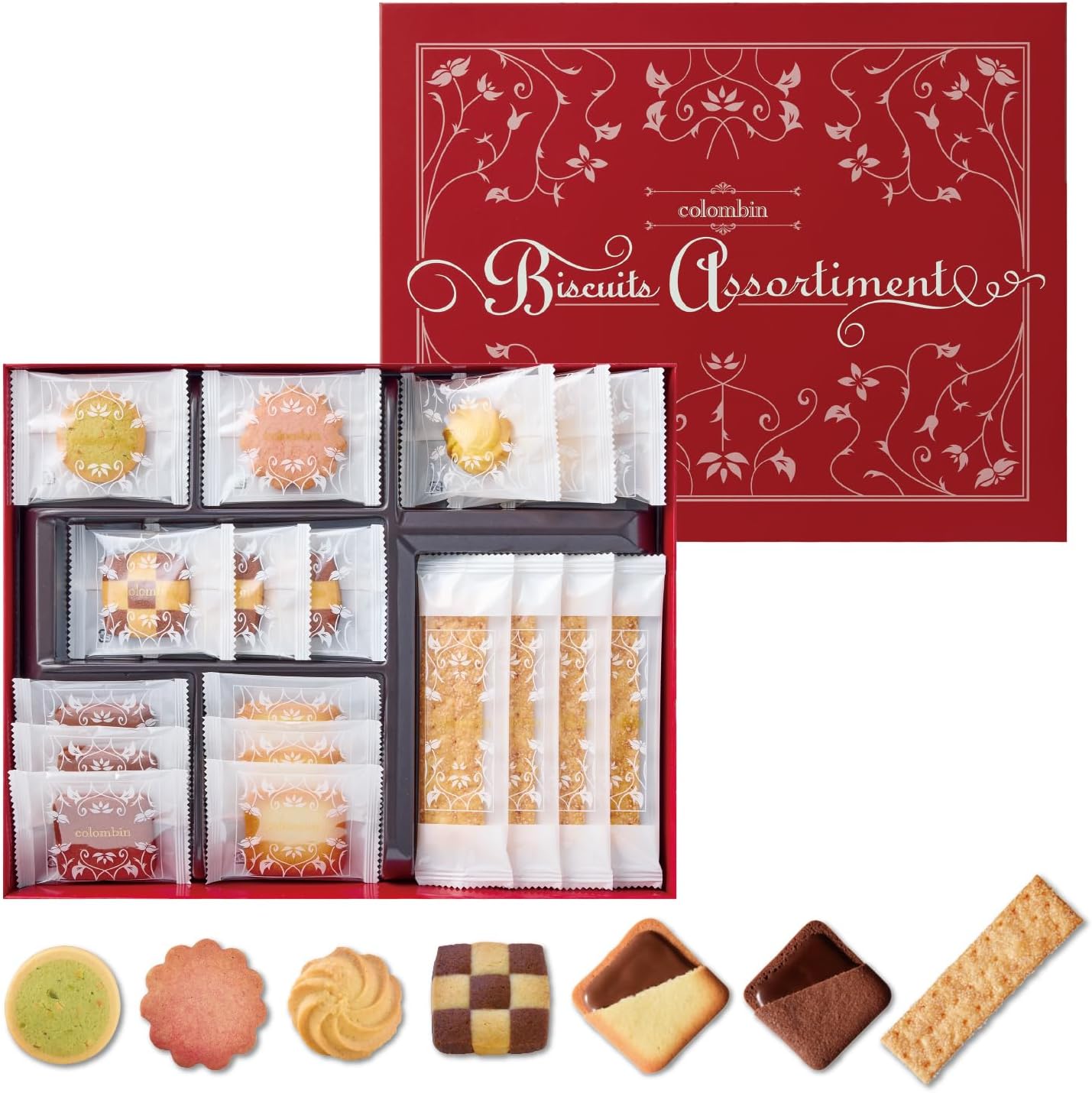 Colomban Biscuit Assortment, 1 Bag (7 pieces)