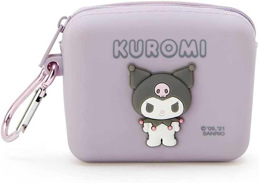 Sanrio Silicone Hello Kitty Mini Pouch, Accessory Case, Cosmetic Pouch, Coin Purse 357588