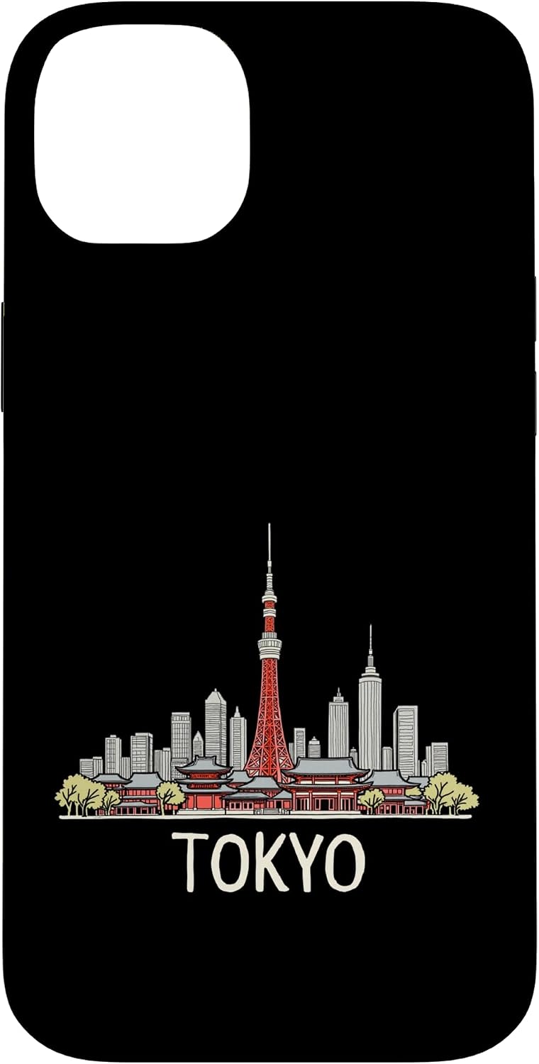 東京 日本旅行 お土産 ギフト スマホケース iPhone 15 Plus 用