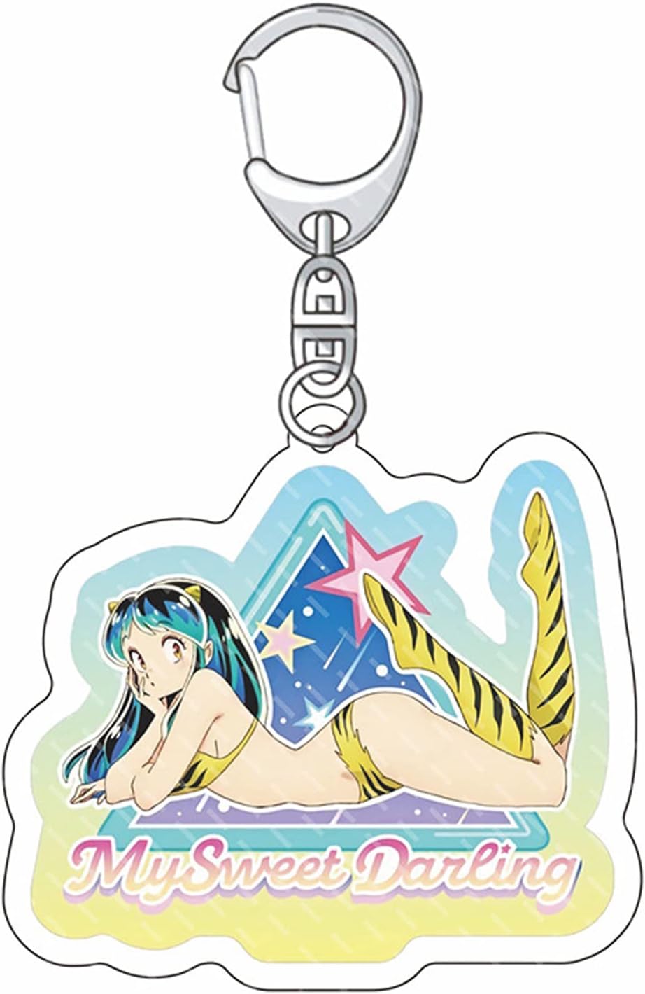 Urusei Yatsura Keychain Ataru Moroboshi Lamb Character Moe Anime Cute Unofficial Goods Key Chain Key Ring Bag Car Key Wallet Birthday Present Gift