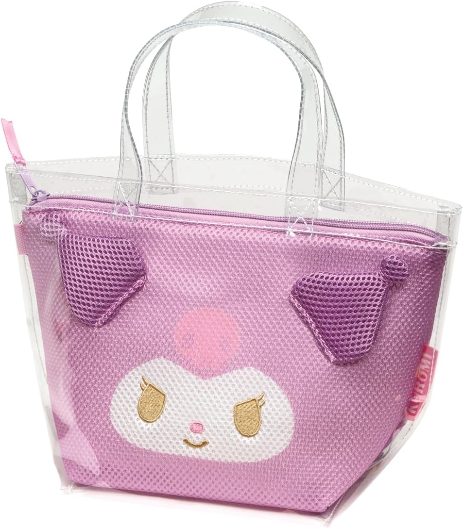 Skater BSMB1-A Sauna Mesh Bag, Spa Bag, Tote Bag, Sanrio Hungyodon, Squishy Design