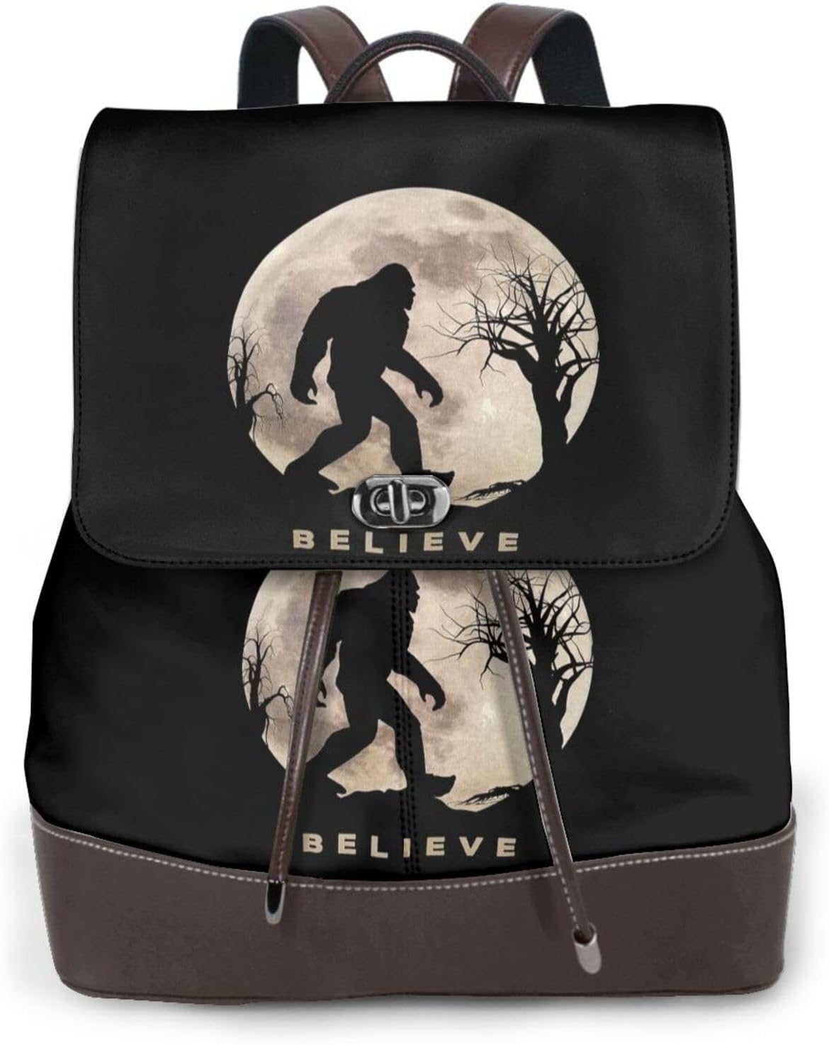 Haunted Mansion - Mochila para mujer, de cuero, a la moda, lindas mochilas pequeñas, ligeras, informales, viajes, senderismo, mochila para laptop, mochila de hombro