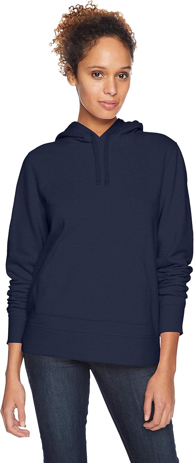 Essentials Sudadera con capucha, de vellón, para mujer
