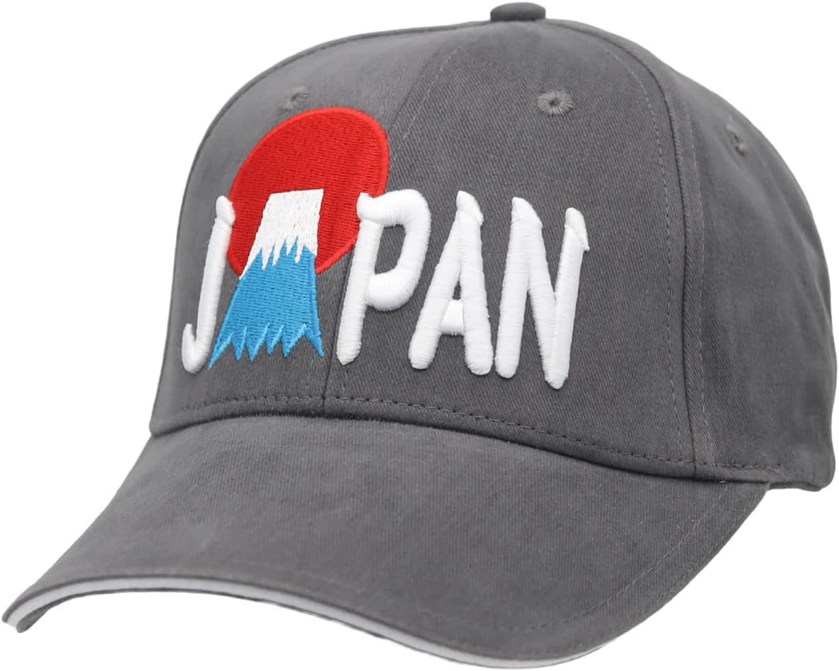 Shinee Japanese Souvenir Cap Hinimaru/Tokyo, Free Gray