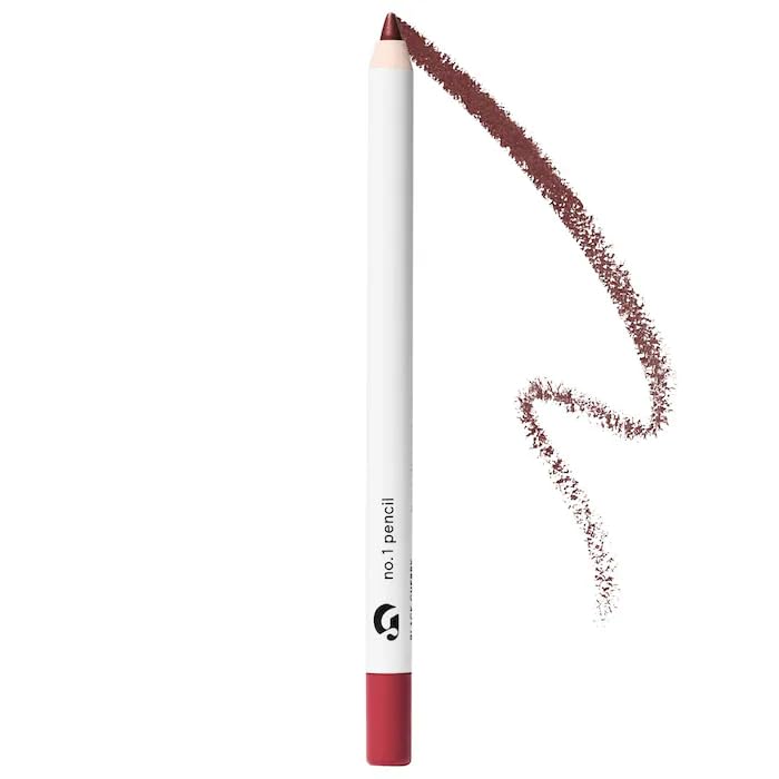 Glossier Lip Line, Bit - Mauve Lip Liner Pencil, Long Lasting Water-Resistant Smudge-Resistant Transfer-Resistant Medium Coverage Definer with Jojoba Oil, Natural Shape and Tones for Sensitive Skin