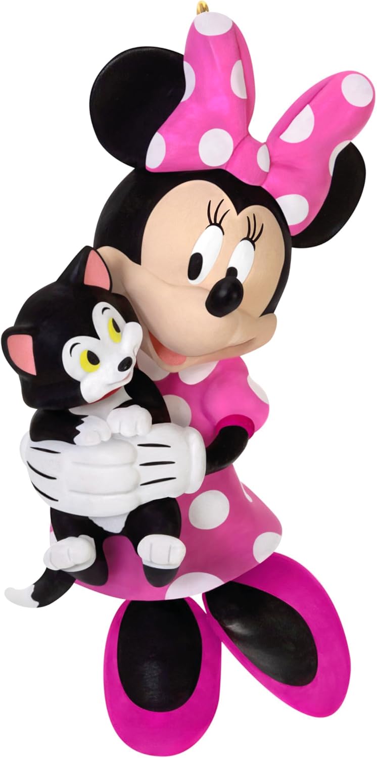 Adorno de Navidad colgante Hallmark Keepsake 2025, ¡Todo sobre Mickey de Disney! Jardinero Mickey, Regalos para fanáticos de Disney