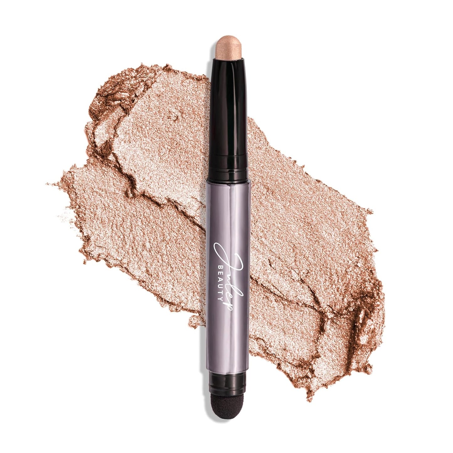 Julep Eyeshadow 101 Cream-to-Powder Waterproof Eyeshadow Stick – Taupe Shimmer – Long-Lasting, Buildable, Crease-Proof, Cruelty Free, Shimmer Finish with Built-In Smudger