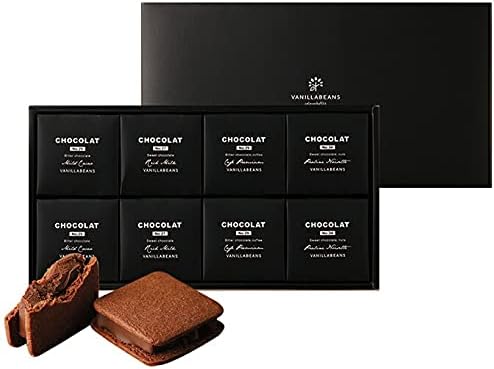Vanilla Beans, Showcola (Set of 2), Chocolate Gift | お菓子 (手提げ袋付き 個包装) 詰め合わせ 菓子折り お返し プレゼント 手土産 スイーツ チョコ チョコサンド