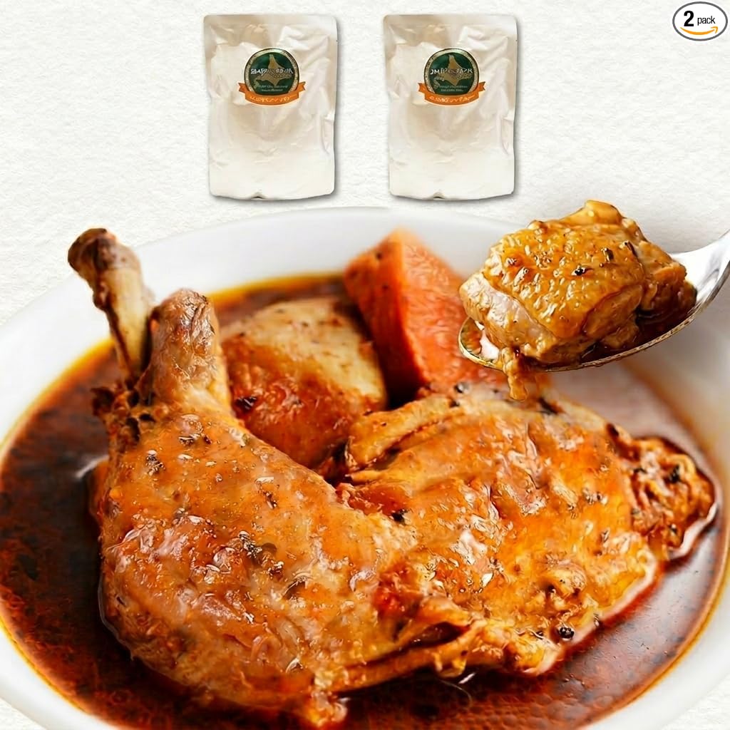 【Exclusive】 Northern Country Original Chicken Leg Retort Curry Whole Chicken Leg Soup Curry Delicious Medium Spicy Gift Set from Northern Country