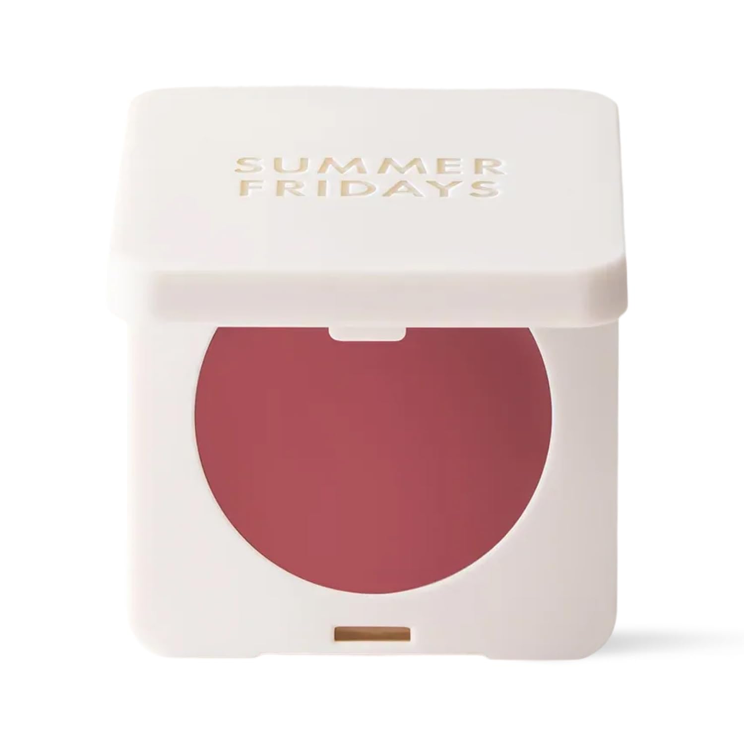 Summer Fridays Blush Butter Balm - Skincare-Infused Hydrating Cream Blush with Hyaluronic Acid, Ceramides, & Shea Butter for a Dewy Flush of Color - Cheek and Lip Tint - Pink Sunset (0.14 Oz)