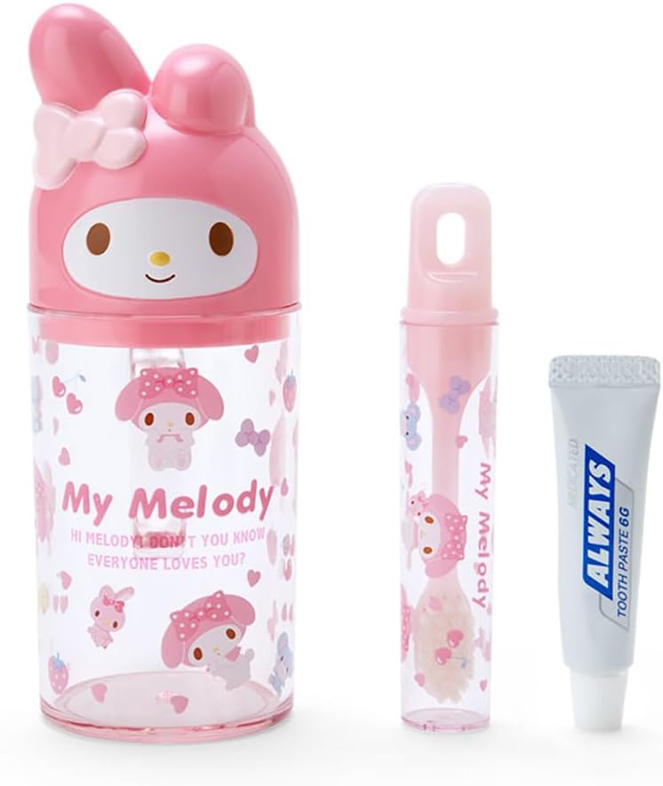 Sanrio Toothbrush & Cup Set, Toothbrush Set, Character