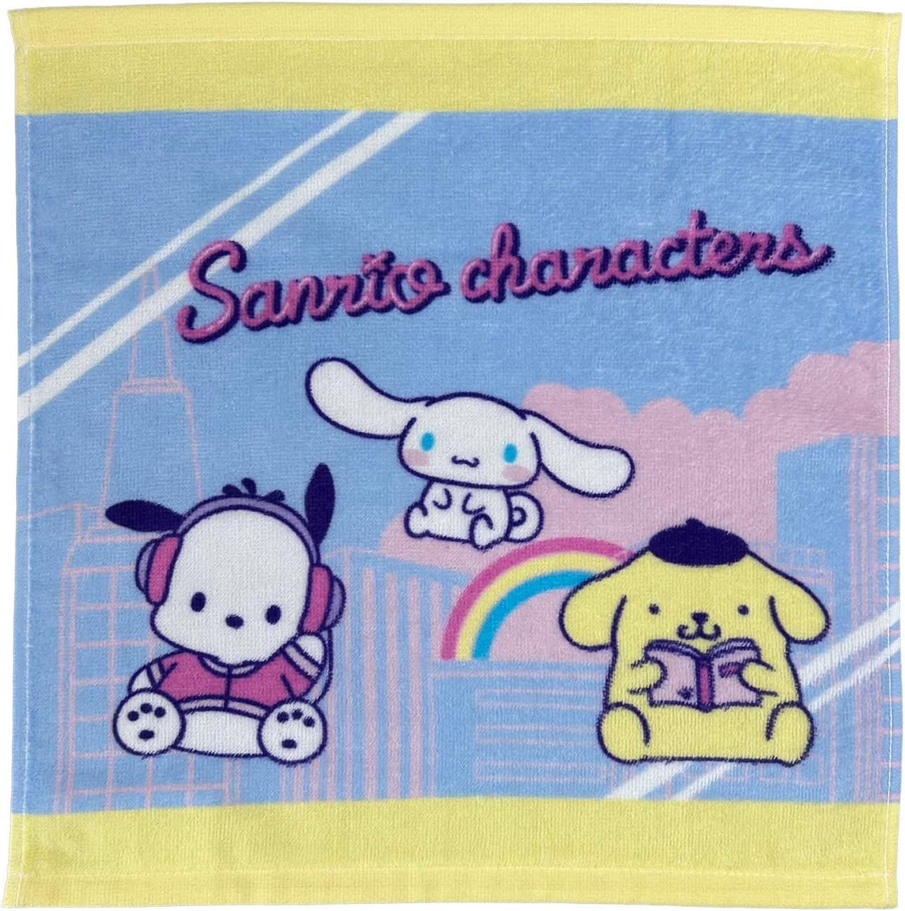 Nomura Towel Sanrio Characters Pochacco Bath Towel, 1 Piece, 23.6 x 47.2 inches (60 x 120 cm), 100% Cotton