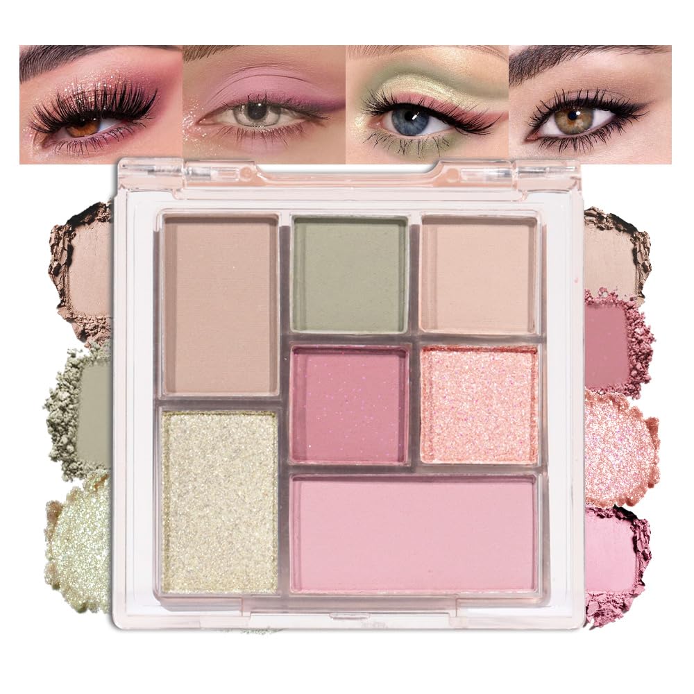 CAKAILA Brown Eyeshadow Palette-Neutral Nude Brown Smokey Eye Shadow Palette,Rose Gold Bronze Naked Cream Eyeshadow Palette Makeup,Natural Eyeshadow for Eyes Long Lasting Naturing-Looking