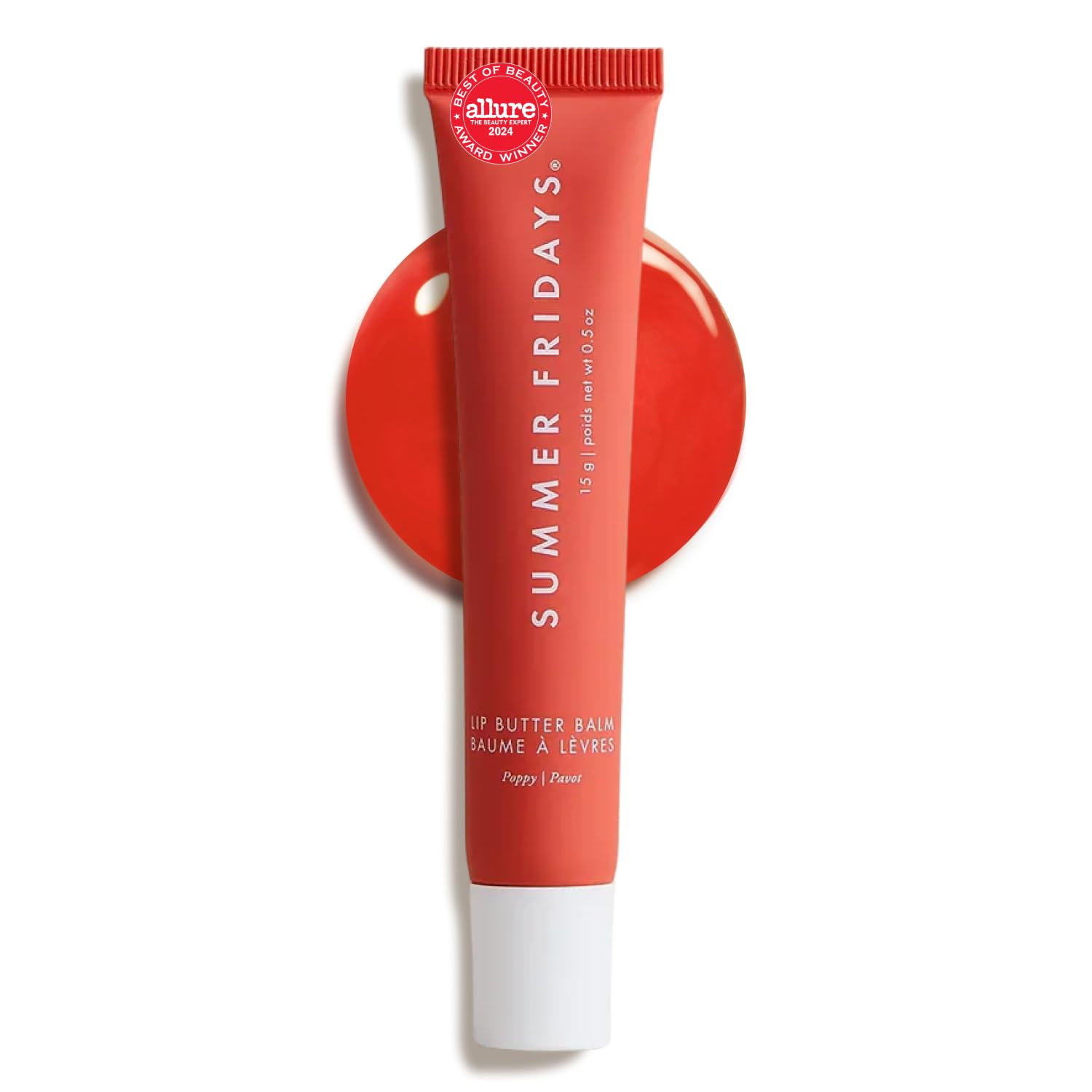 Summer Fridays Lip Butter Balm - Hydrating Overnight Lip Mask + Clear Gloss for Instant Shine - With Nourishing Shea Butter - Everyday Makeup + Skincare Summer Essentials - Vegan - Sweet Mint (.5 Oz)