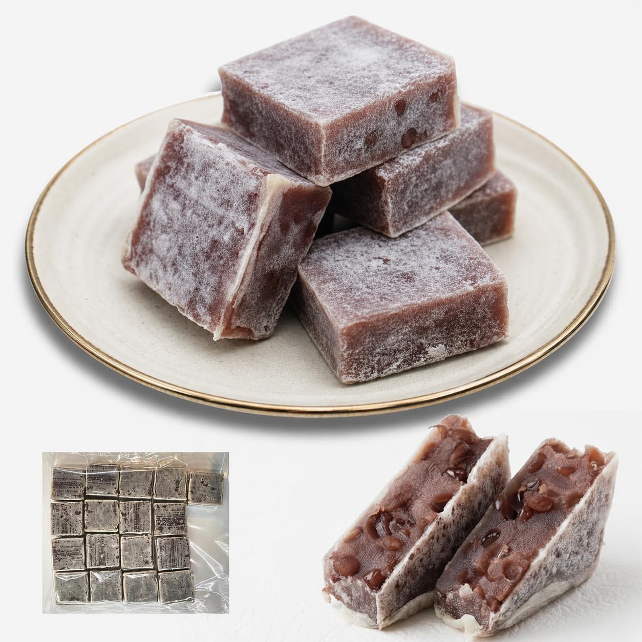 Alneka Brown Sugar Manju Japanese Confectionery with Sublimated Japanese Sweets