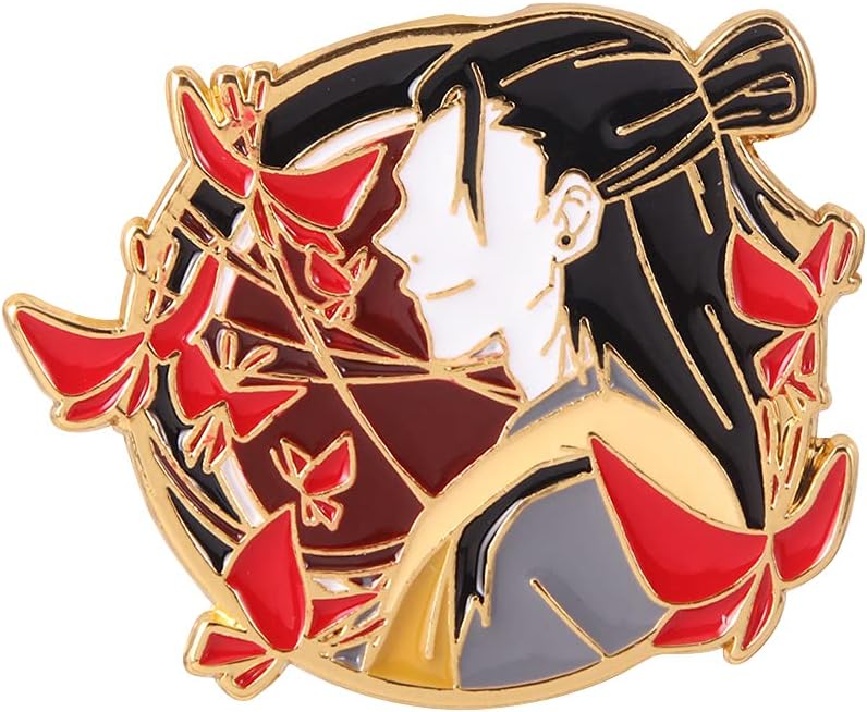 JJK Satoru Broche - Pines de esmalte de figuras de anime Satoru - Regalos divertidos para amantes del anime