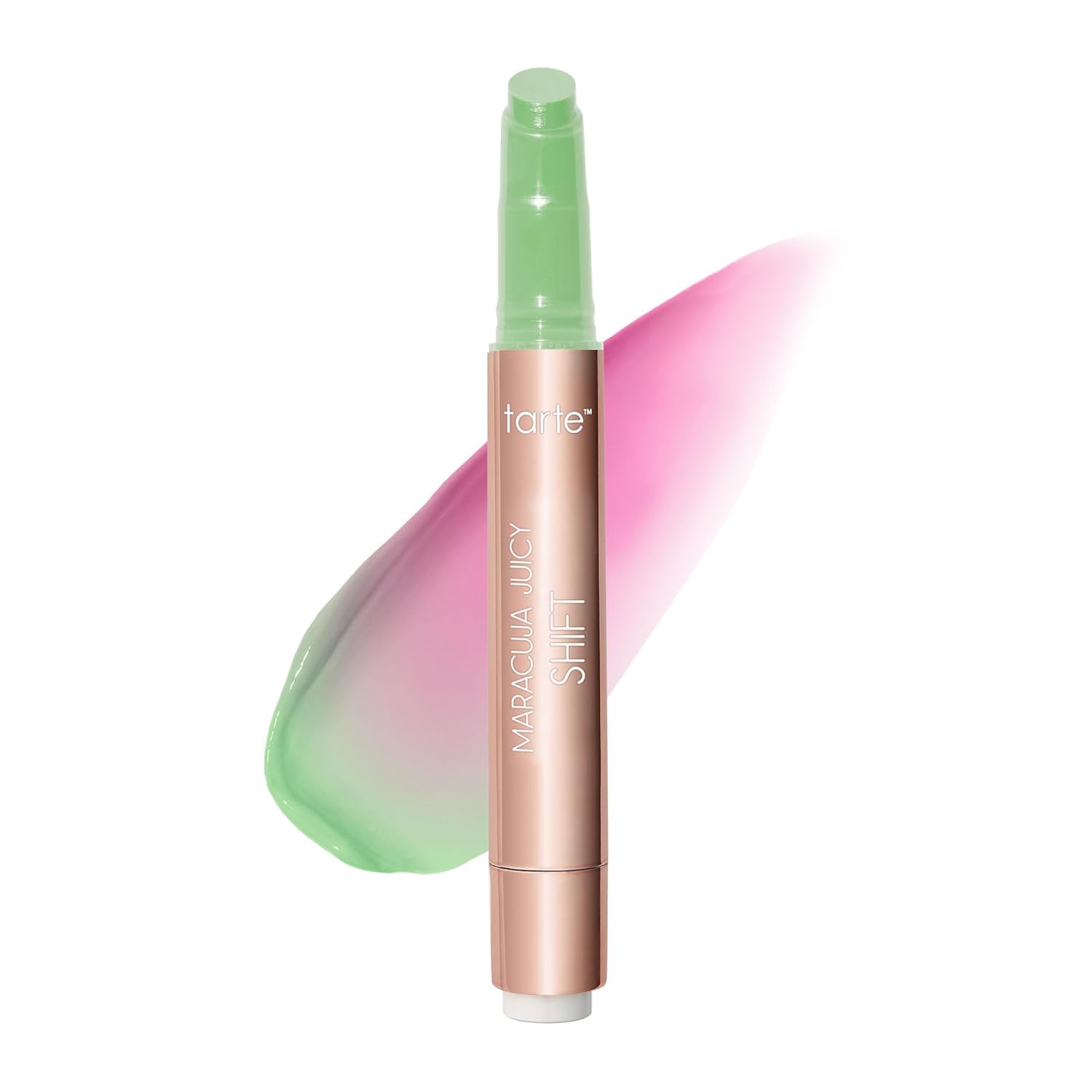 tarte maracuja juicy lip & cheek shift - pH-Powered Lip Stain & Cheek Stain, Lip Gloss Balm with Hyaluronic Acid for Smooth Moisturized Lips & Cheek Tint, Vegan & Cruelty-Free