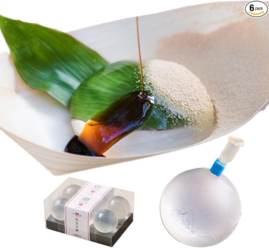 Mizumaru Mochi, Set of 3, Warabi Mochi, Mail Order, Popular, Premium, Sweets, Low Calorie, Japanese Confectionery, Gift