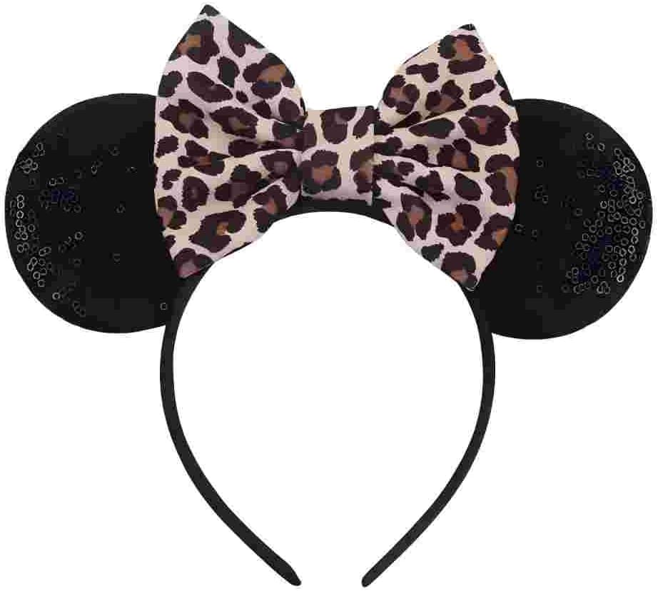 Mouse Ears Headband for Women Girls Gift for Women Girls Role Play Accessories Party Decoration (Rainbow)