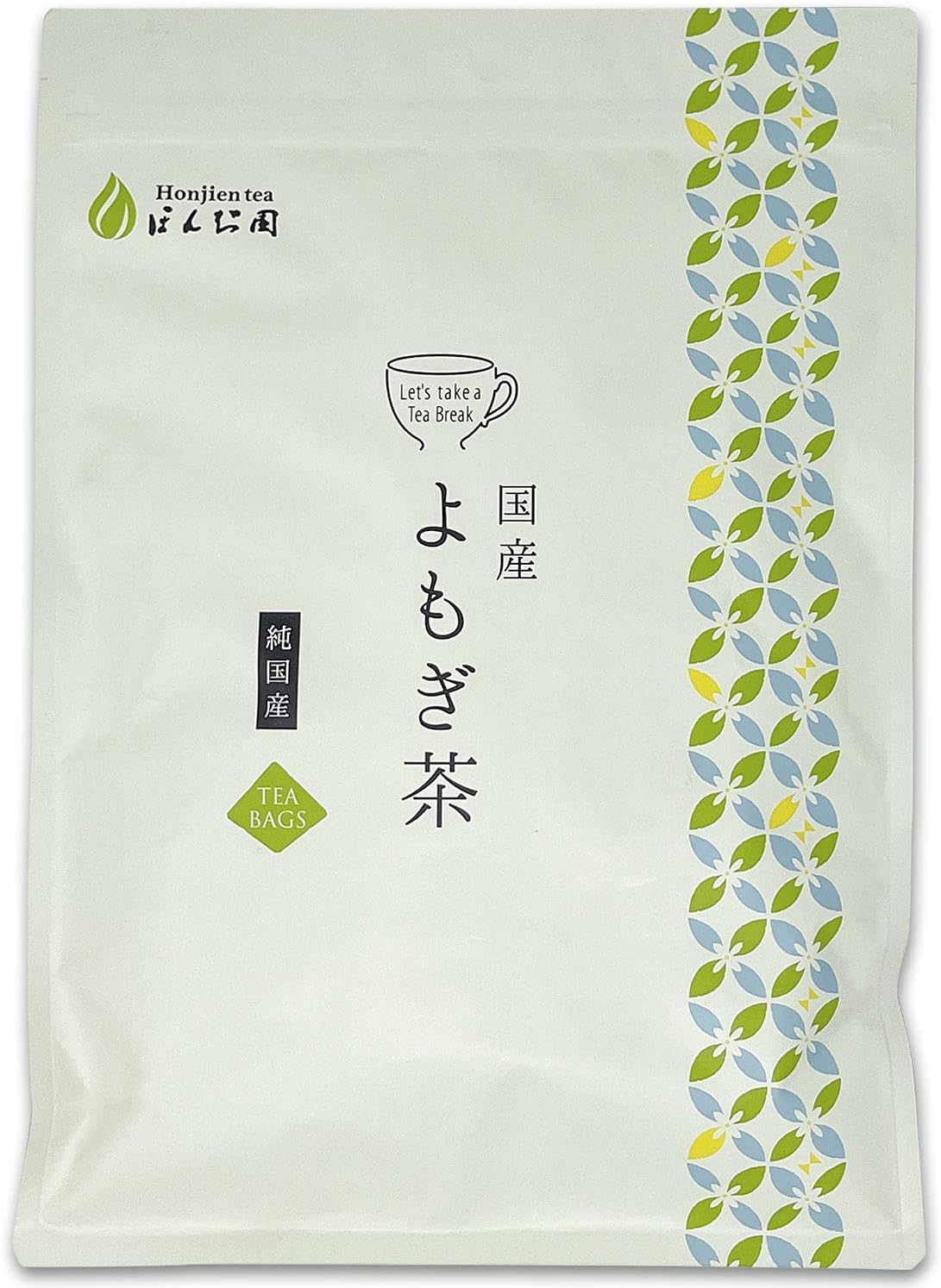 Honjien Tea Domestically Produced Mugwort Tea Tea Bags Large Capacity Health Tea 3g×50 Bags Mugwort Tea Artemisia Tea Non-Caffeinated