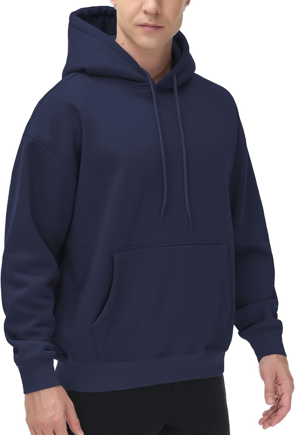 THE GYM PEOPLE Sudadera con capucha de forro polar para hombre, ajuste suelto, ultra suave, con bolsillos | Forro de felpa cálido, sudadera con capucha con bolsillos, tela suave, sudadera con capucha para el trabajo, viajes