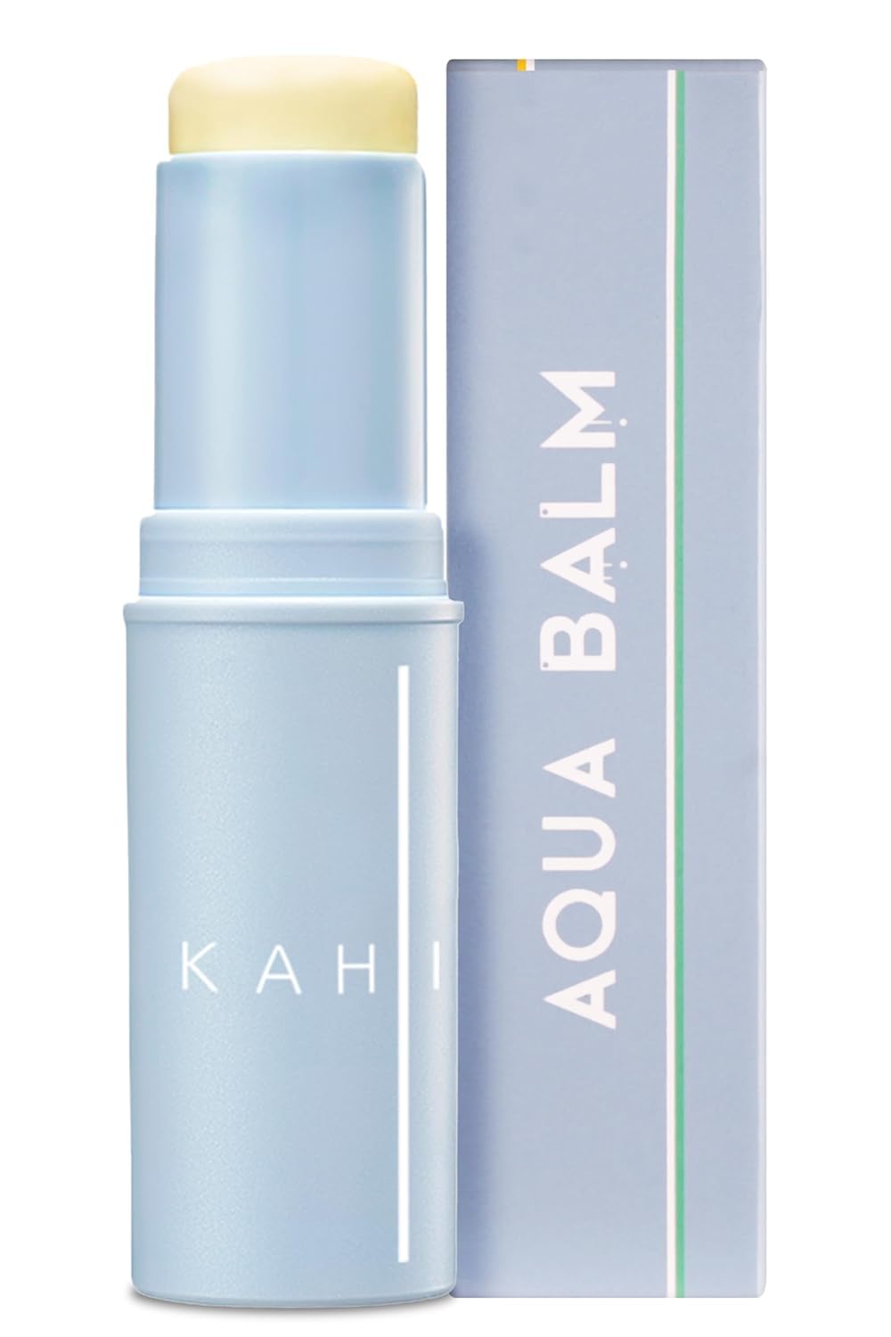 KAHI - Wrinkle Bounce Multi Balm, bálsamo hidratante todo en uno, crema para ojos, crema para el cuello, base de maquillaje y bálsamo hidratante facial en barra, edición Max Usage, 9 ml