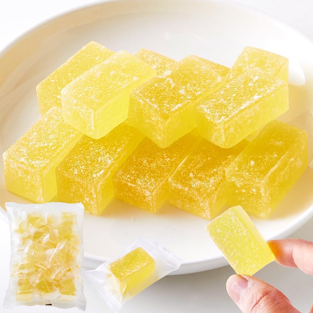 Tennensei Ramune Kanto Jelly (500g) Individually Wrapped, Crunchy and Chewy, New Texture, Sweets, Sweet and Sour, Summer, Refreshing, Bite-Sized Jelly, Drive, Share, Snack