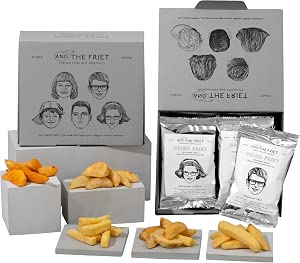 (Treat Yourself) AND THE FRIET Mini, Set of 5, Dry Friets, Snacks, Potatoes, Retirement, Tokyo Souvenir, Individually Wrapped, Souvenirs