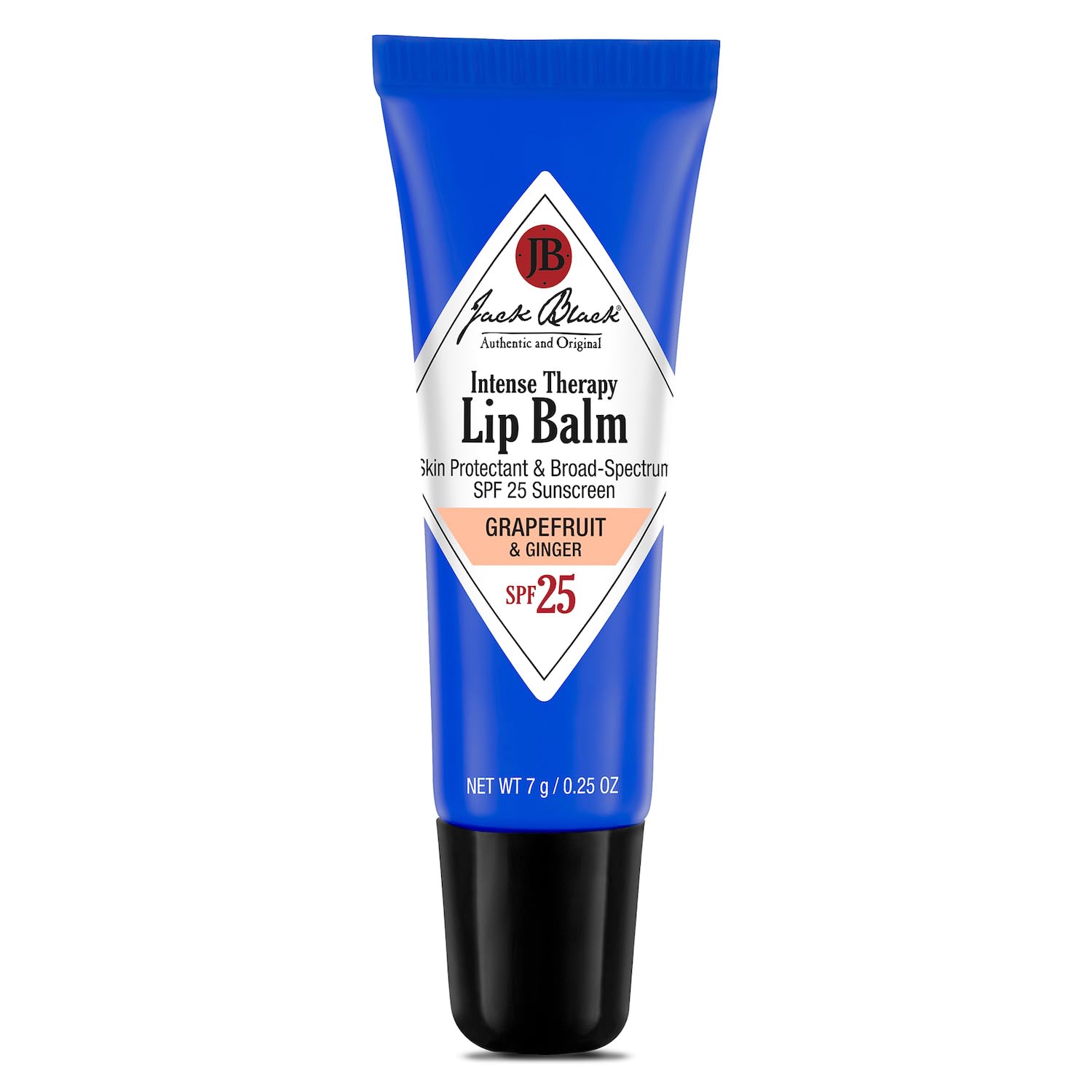 Jack Black Intense Therapy Lip Balm – SPF 25 Sun Protection, Lip Moisturizer