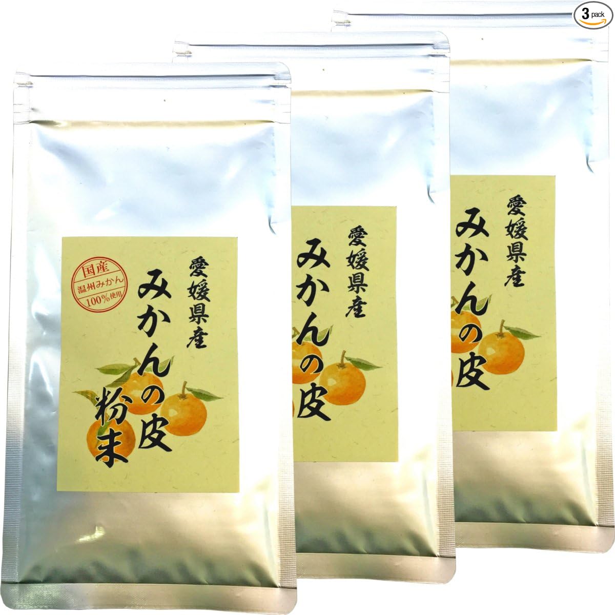 [100% Made in Japan] Unshu Mandarin Orange Peel Powder, 2.8 oz (80 g), Additive-free, Ehime Prefecture Sugamo Teahouse Sannenen