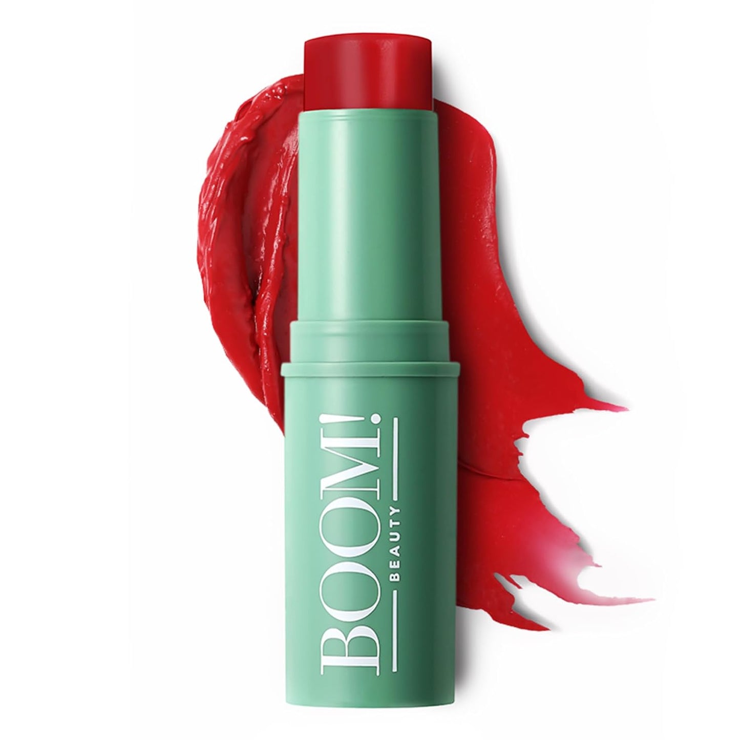 Barra y lápiz labial Boomstick Golden Peach® Warm Coral-Peach Blush | Multistick, vegano, maquillaje para mujeres mayores, piel madura, por Cindy Joseph