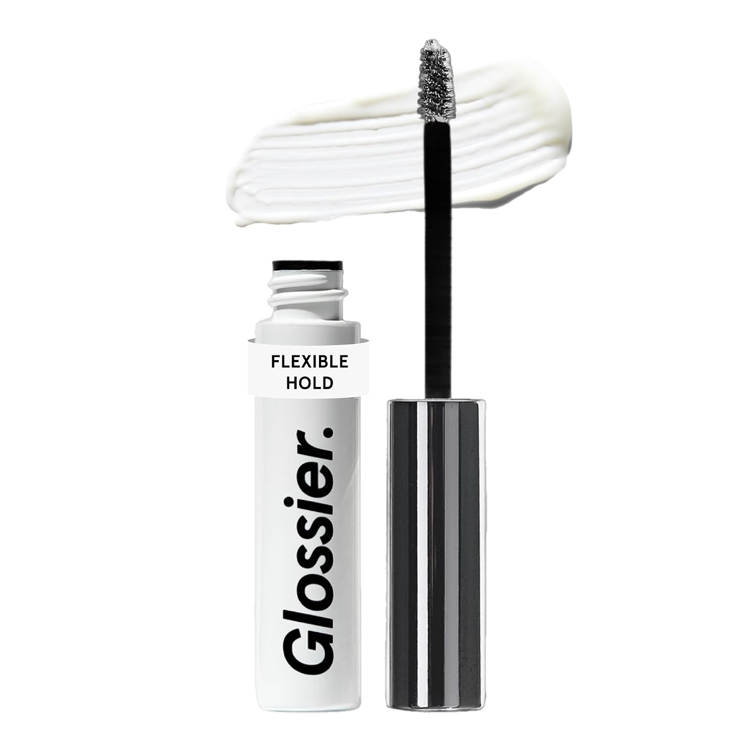 Glossier Boy Brow, Brown Eyebrow Gel & Volumizing Pomade - Creamy Tinted Brow Gel, Defines, Conditions & Thickens - Flexible Hold, No Stiffness, Beeswax & Hyaluronic Acid - Dermatologist Tested