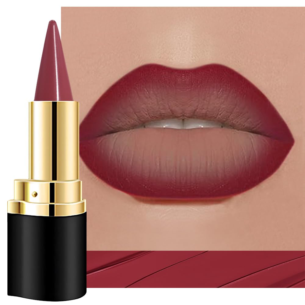Kaely Mauve Honey Lipstick Tinted Lip Balm, Hydrating Shine Lipstick for Women Dry Lips, Moisturizing Nourishing Glossy Lip Gloss Stain Makeup, Sheer Lightweight, Vegan & Cruelty-Free, 07