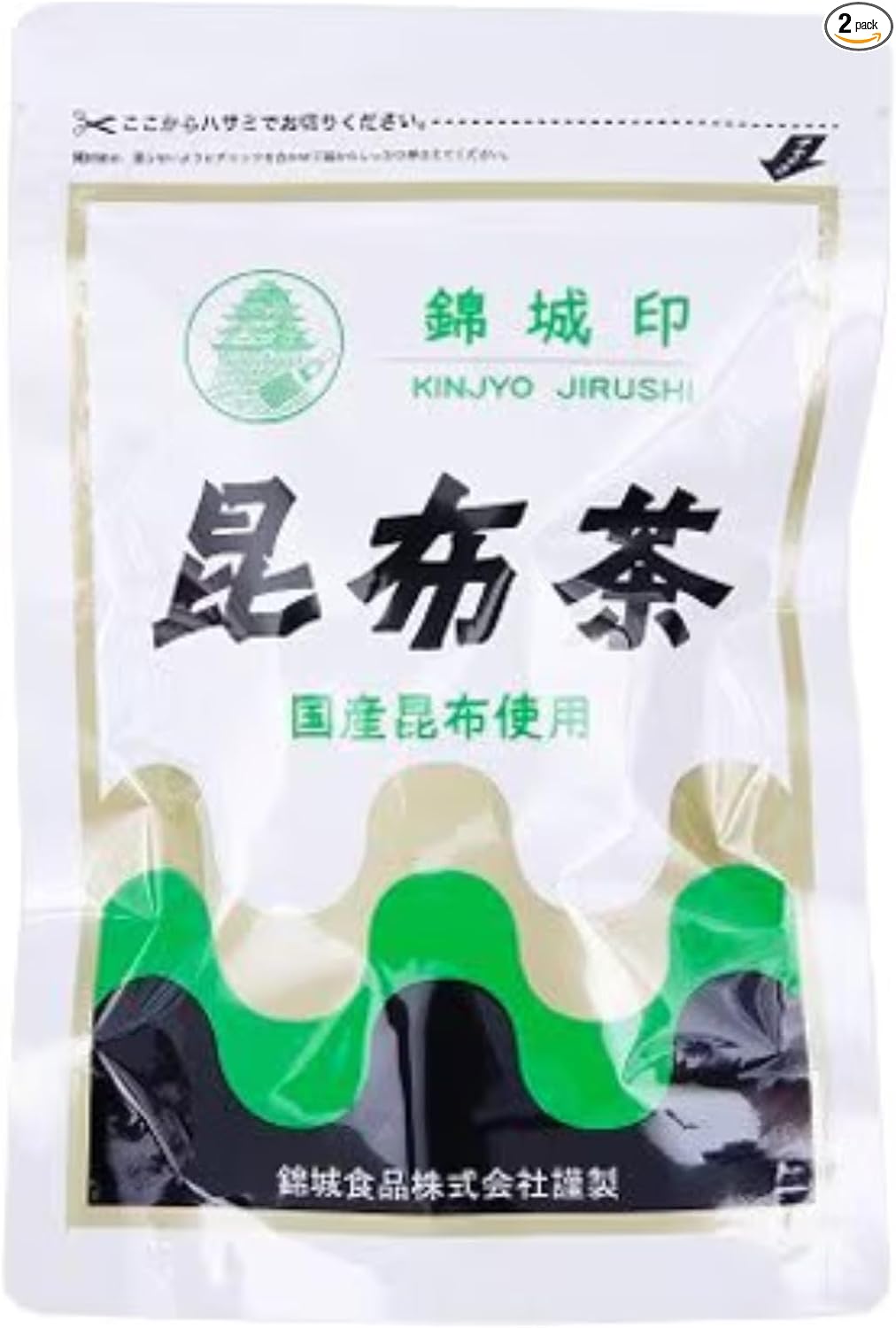 Kinjosein Tri-Color Arare, Made with Glutinous Rice, 2.1 oz (60 g)
