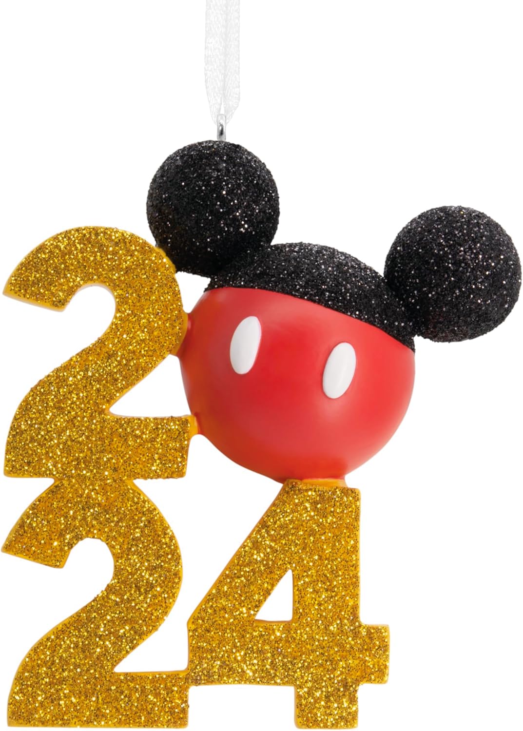 Adornos de Navidad de Hallmark Disney Mickey's Christmas Carol, Set de 2