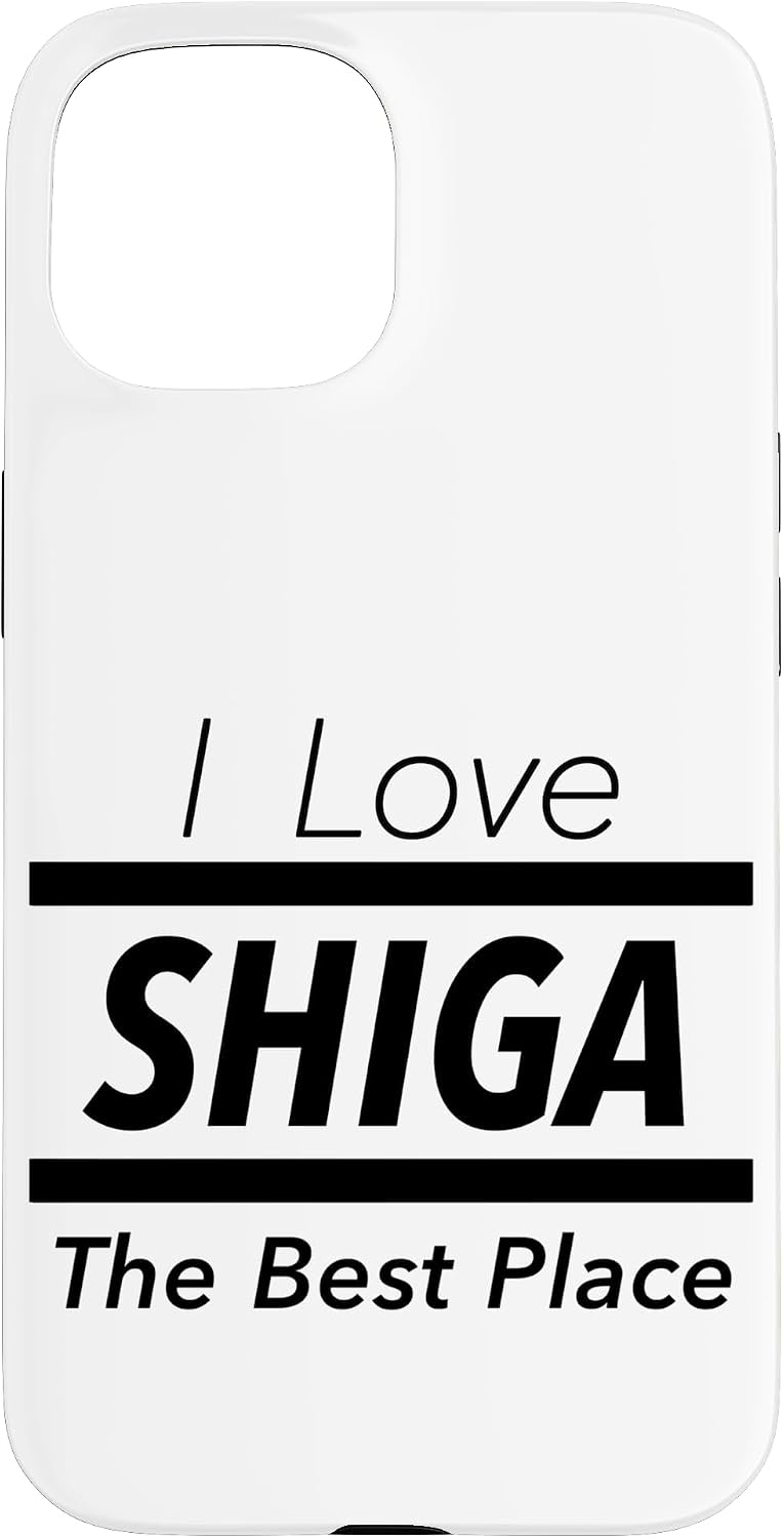 アイラブ・SHIGA 滋賀（I Love）JIMO-T【47都道府県】JIMO-T ジモティ プレゼント お土産 面白い スマホケース iPhone 13 用
