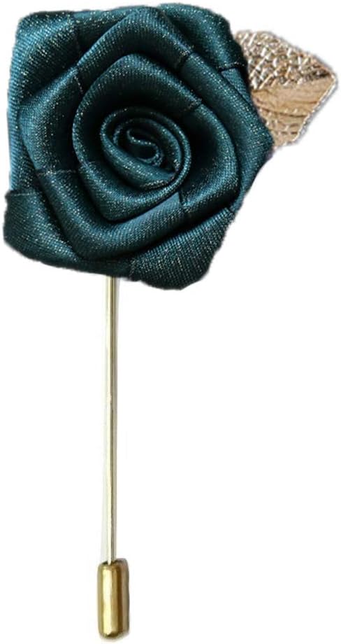 Flairs New York Esenciales del Caballero Premium Broche de Solapa de Flor Hecho a Mano