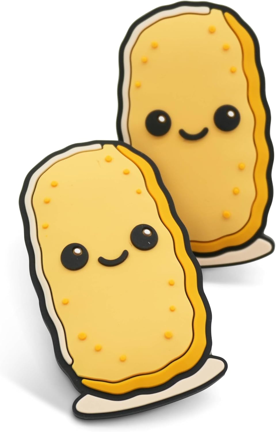Divertidos pines de solapa – Juego de pines de plástico peculiares para chaquetas, mochilas y sombreros – Accesorio divertido regalo para amigos (paquete de 2)