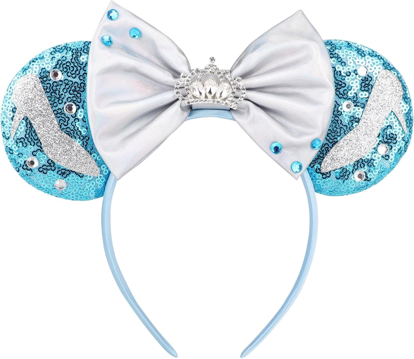 DRESHOW Mouse Ears Bow Sequins Party Decoration Cosplay Costume for Girls and Women